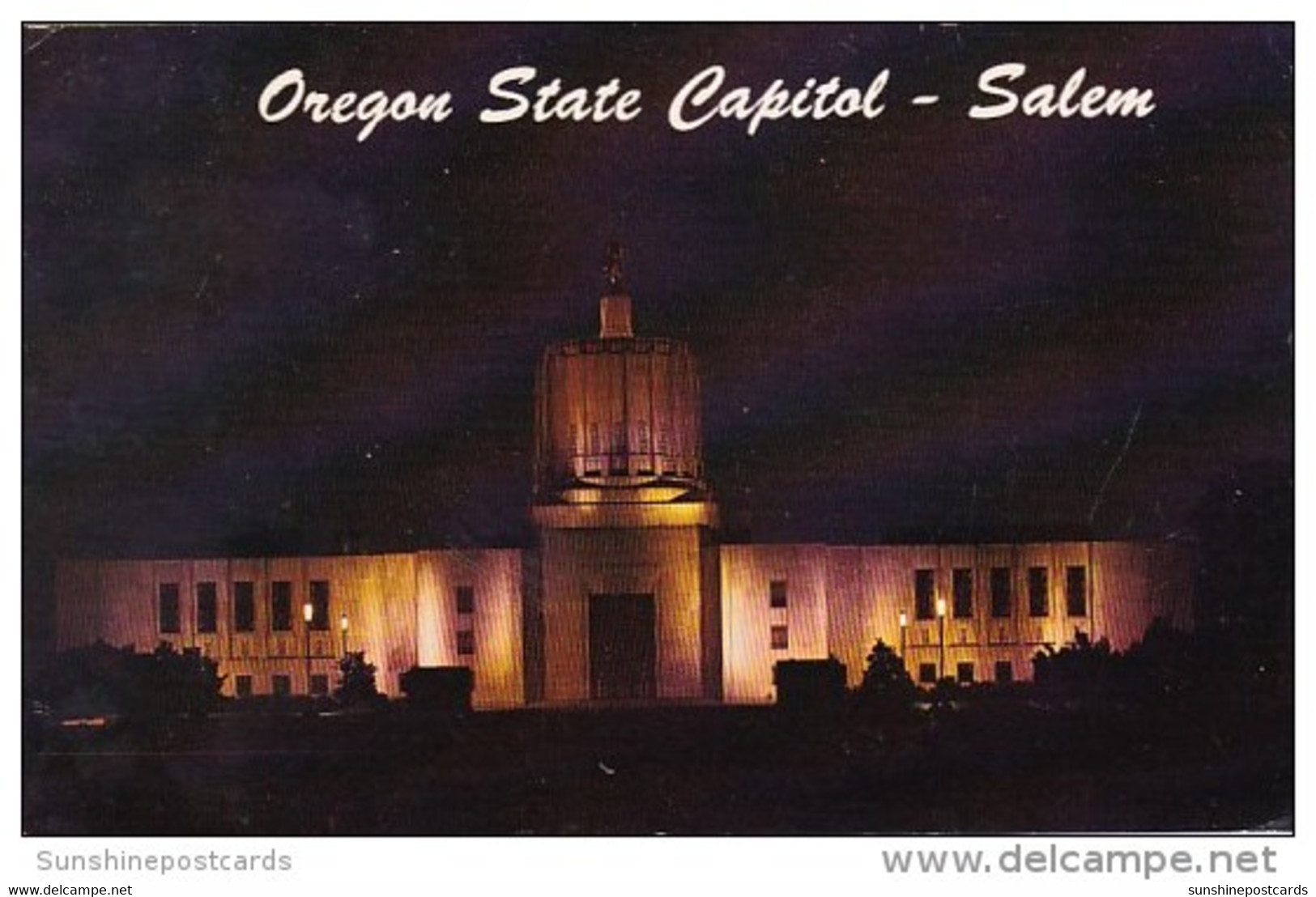 Oregon State Capitol Salem Oregon 1964 - Salem