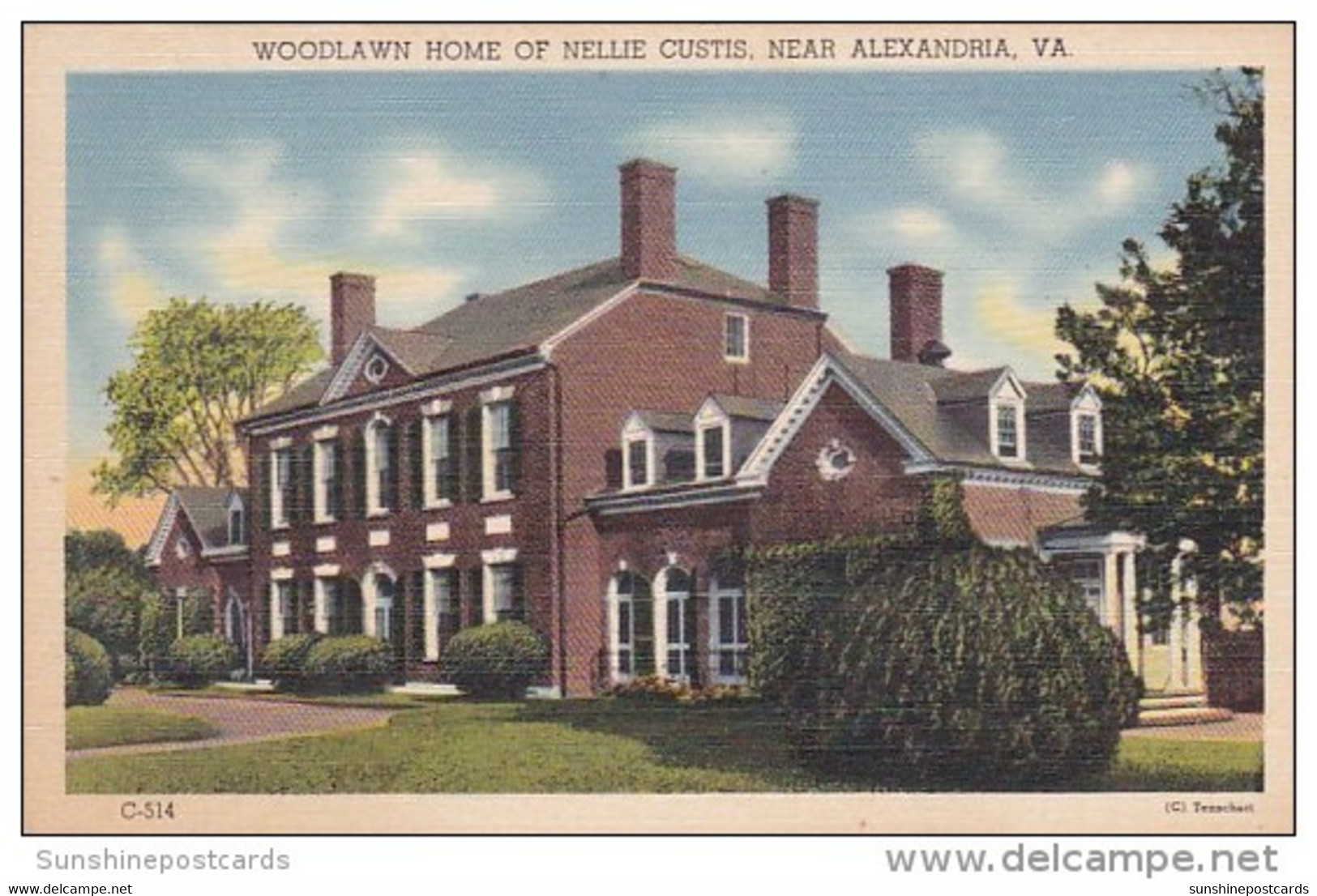 Virginia Alexandria Woodlawn Home Of Nellie Custis - Alexandria