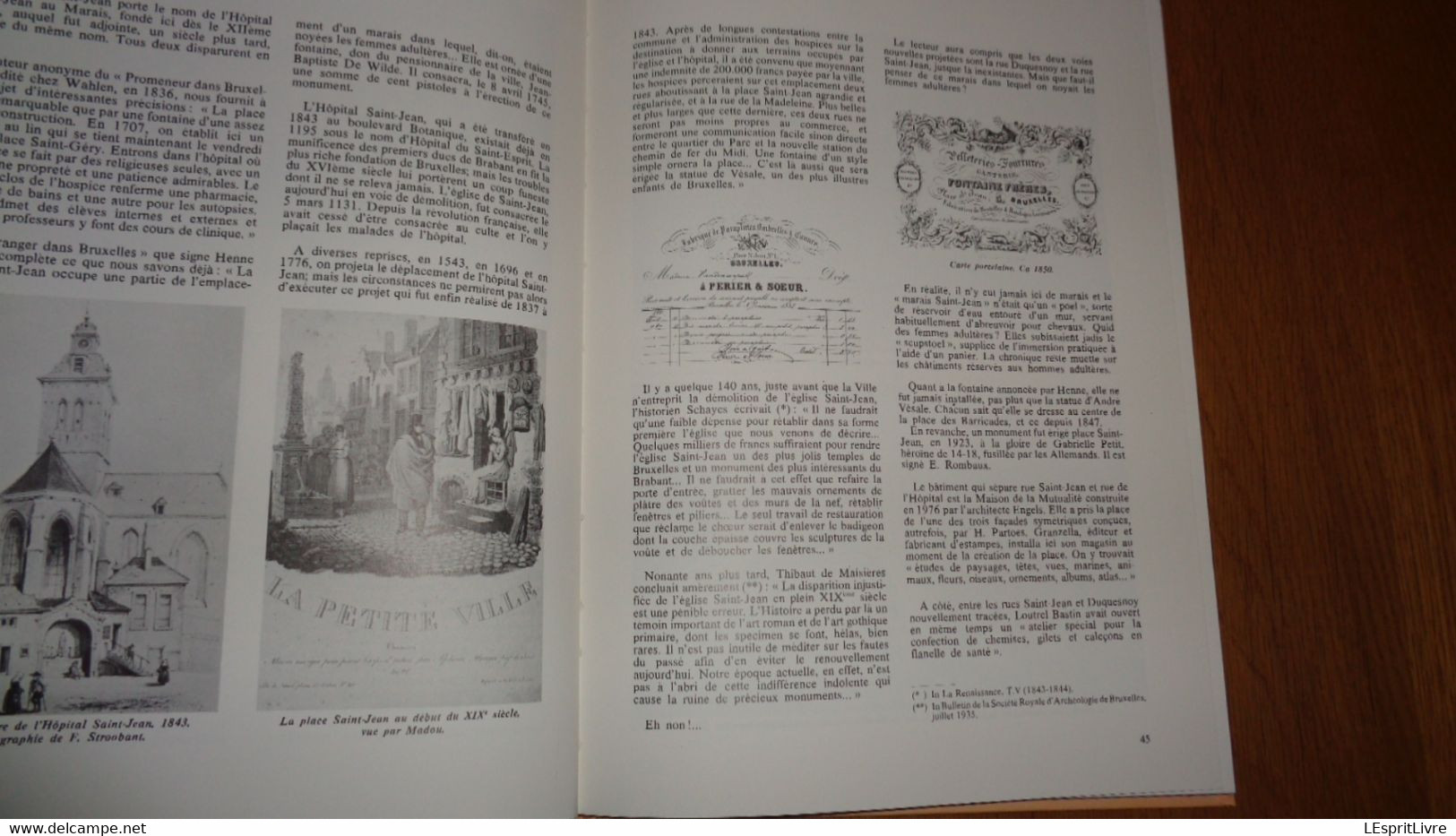 BRUXELLES VECU Ilot Sacré Renoy G Régionalisme Brabant Rue Disparue Commerces Histoire Métiers Marché Quartier Galerie