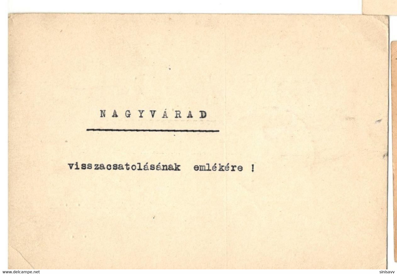 Hungary - Nagyvarad / Visszatert 1940 - Souvenirbögen