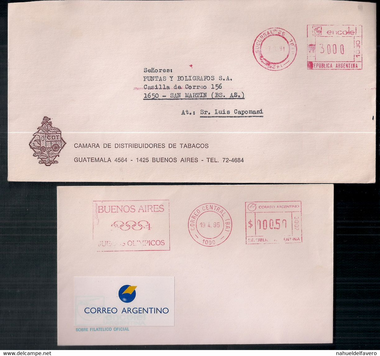 Argentine - Enveloppe Circulée Moderne - Covers & Documents