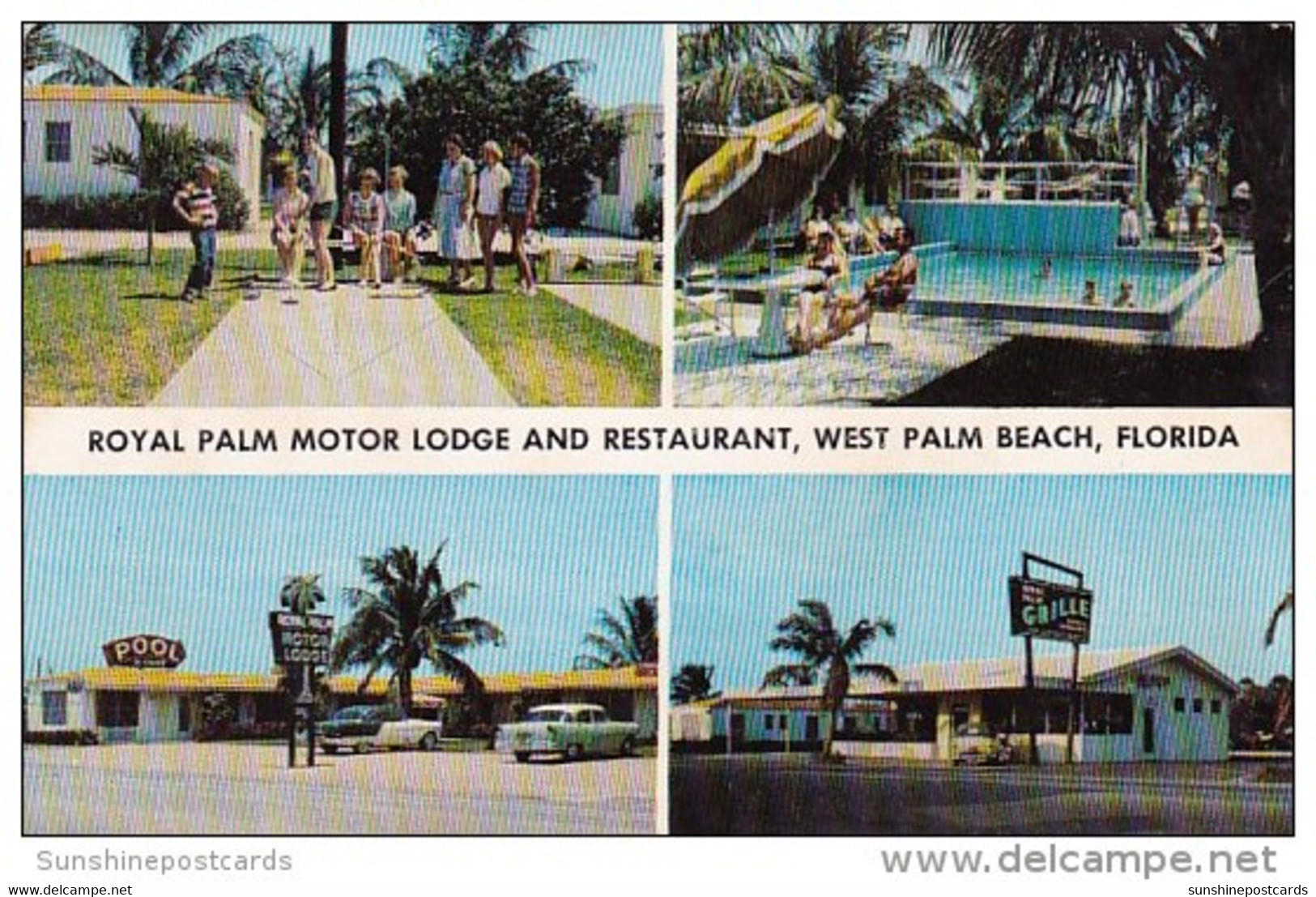 Royal Palm Motor Lodge And Restaurant West Palm Beach Florida - West Palm Beach