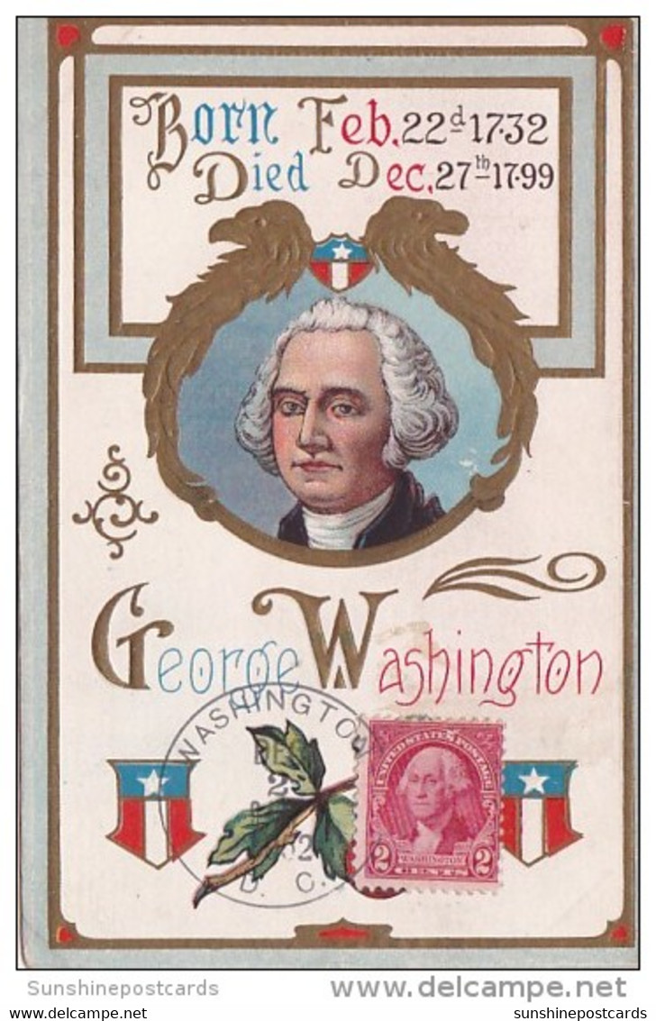 George Washington Portrait Of The Father Of His Country - Presidentes