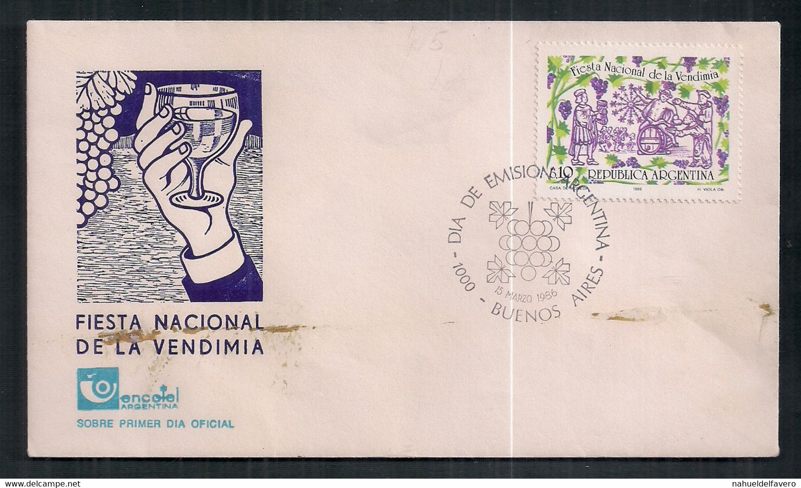 Argentine - Enveloppe Circulée Moderne - Cartas & Documentos