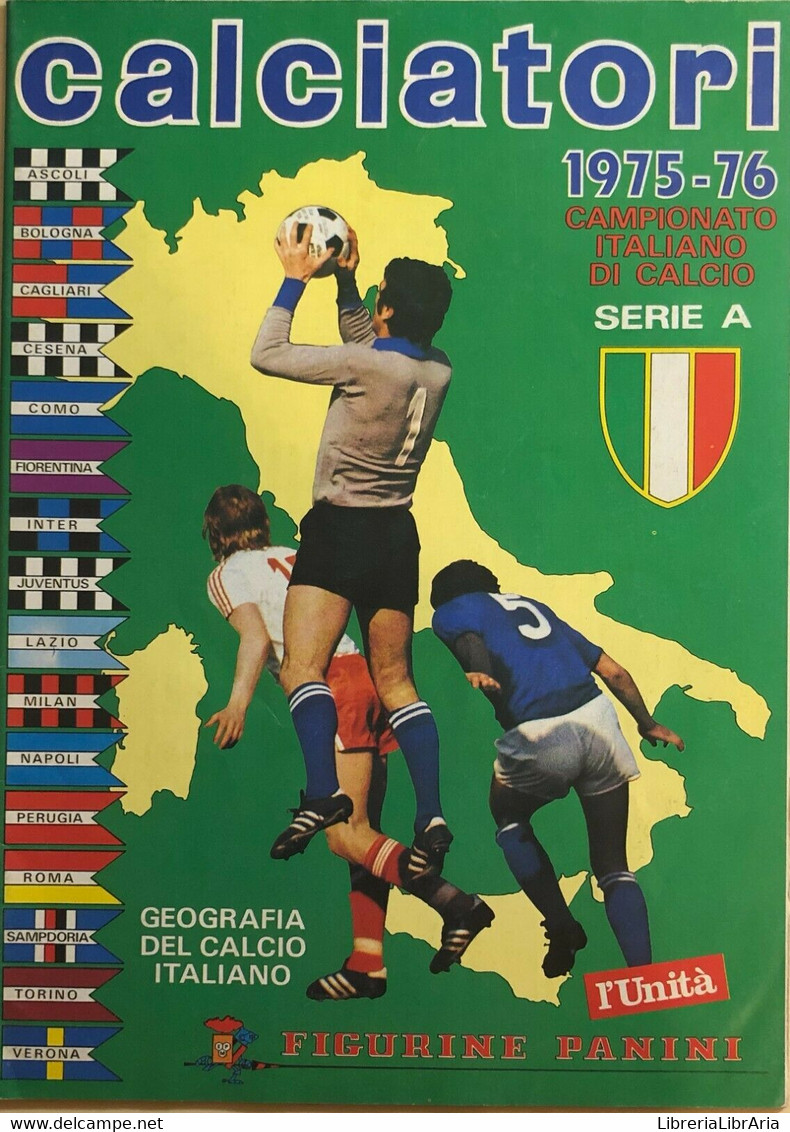 Ristampa Album Calciatori Panini Serie A 1975-76 - Sammlungen