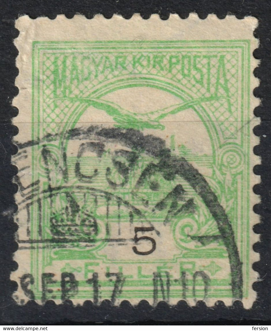 Trenčín TRENCSÉN Postmark TURUL Crown 1900's Hungary SLOVAKIA Czechoslovakia Trenčín  County KuK K.u.K  5 Fill - ...-1918 Prephilately