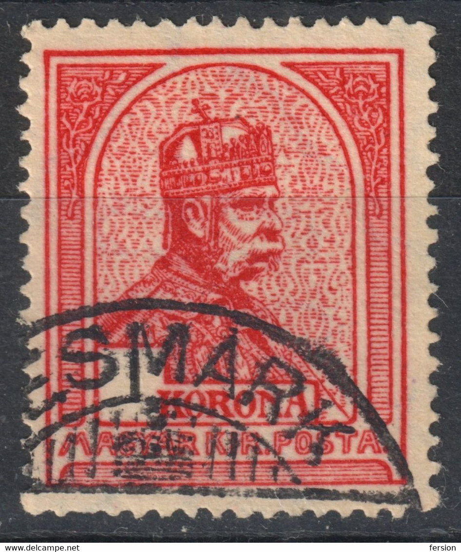 Kežmarok Késmárk Postmark TURUL King Emperor Franz Joseph 1900's Hungary SLOVAKIA Czechoslovakia Spiš Szepes County 1K - ...-1918 Prephilately