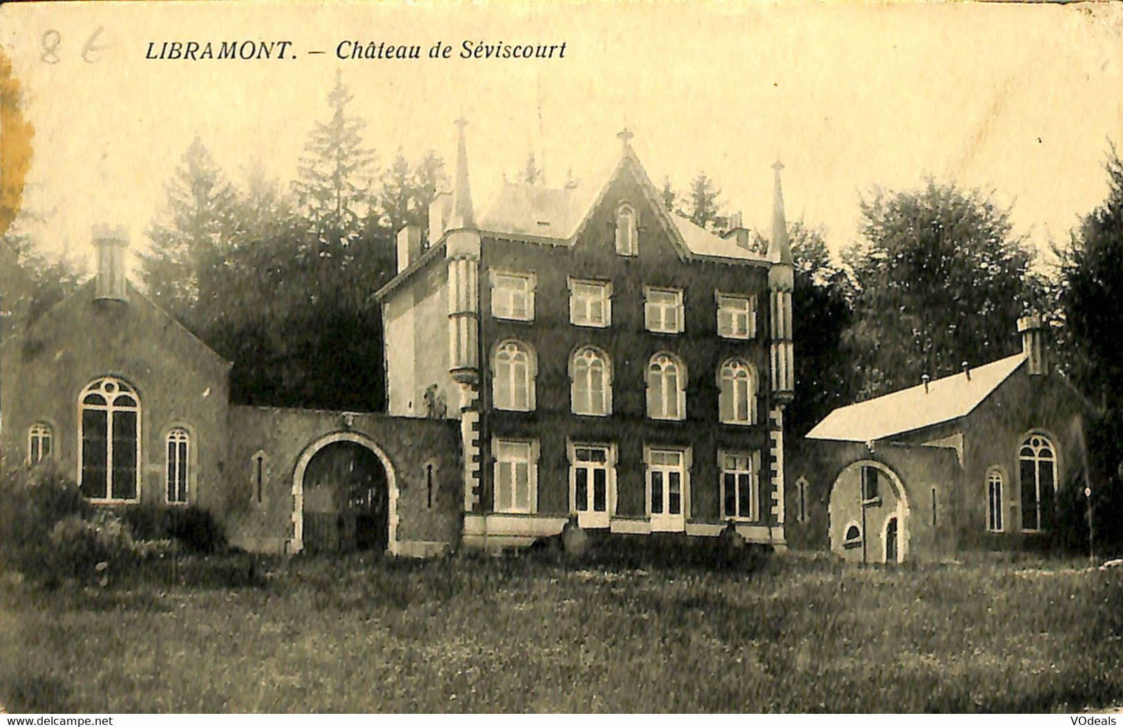 034 947 - CPA - Belgique - Libramont - Château De Séviscourt - Libramont-Chevigny