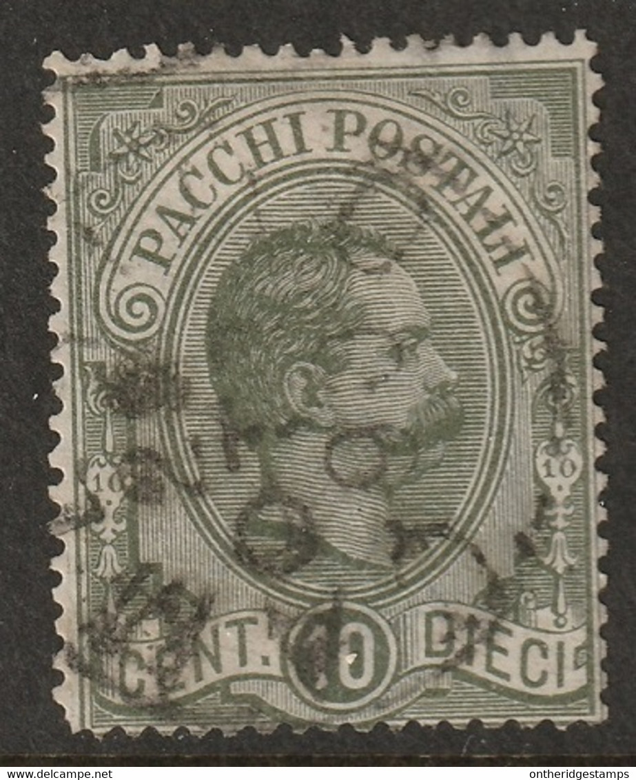 Italy 1884 Sc Q1 Sa PP1 Yt CP1 Parcel Post Used - Pacchi Postali