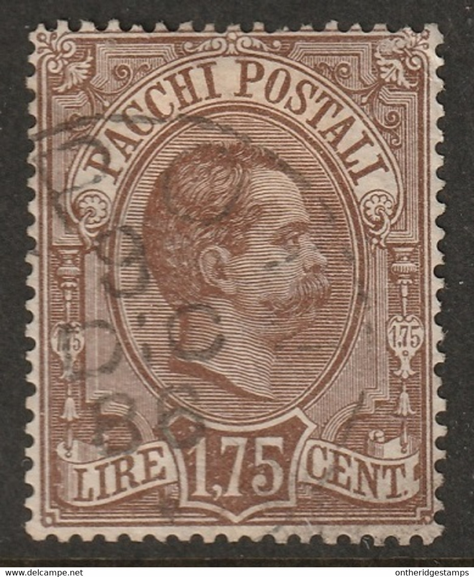 Italy 1884 Sc Q6 Sa PP6 Yt CP6 Parcel Post Used Thins - Postpaketten