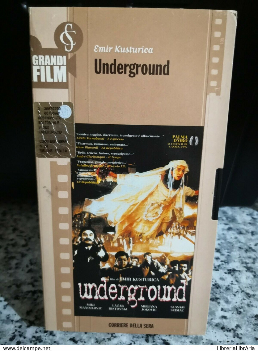 Underground - Vhs -1995 - Corriere Della Sera - F - Collections