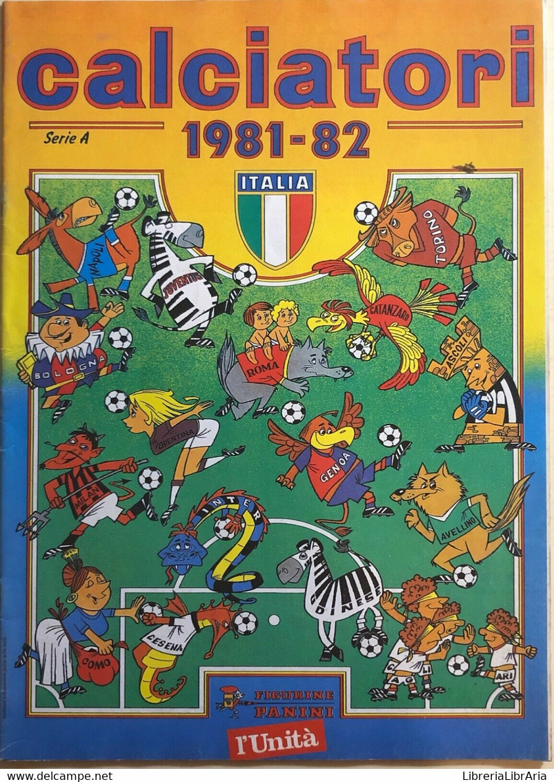 Ristampa Album Calciatori Panini Serie A 1981-82 - Sammlungen