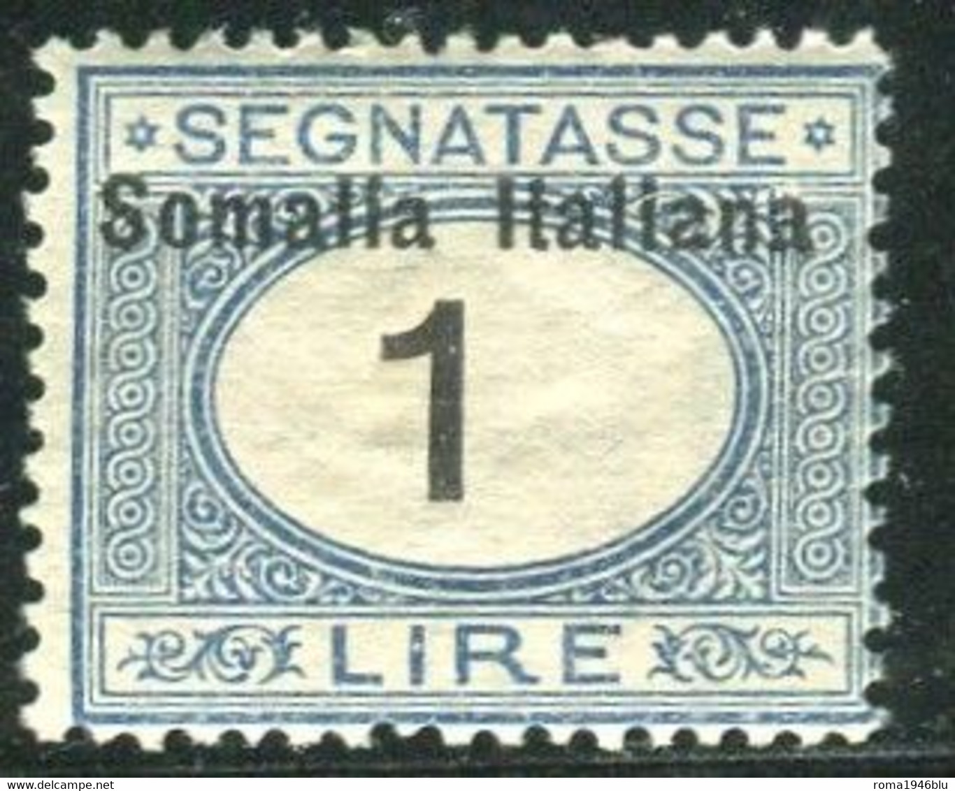 SOMALIA 1926 SEGNATASSE 1 L. * GOMMA ORIGINALE - Somalia