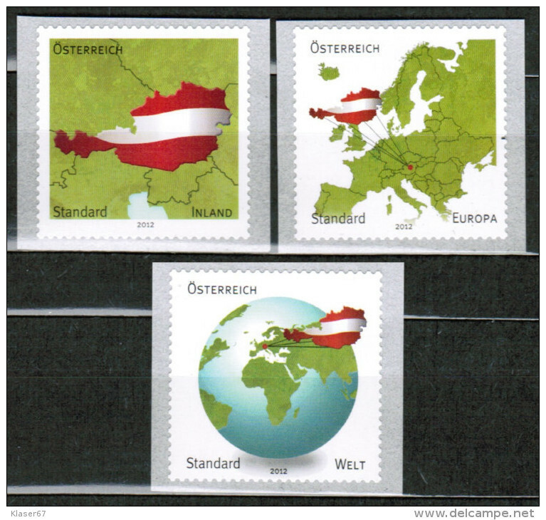 AT 2012 MI 3005-07 MNH ** - Nuovi