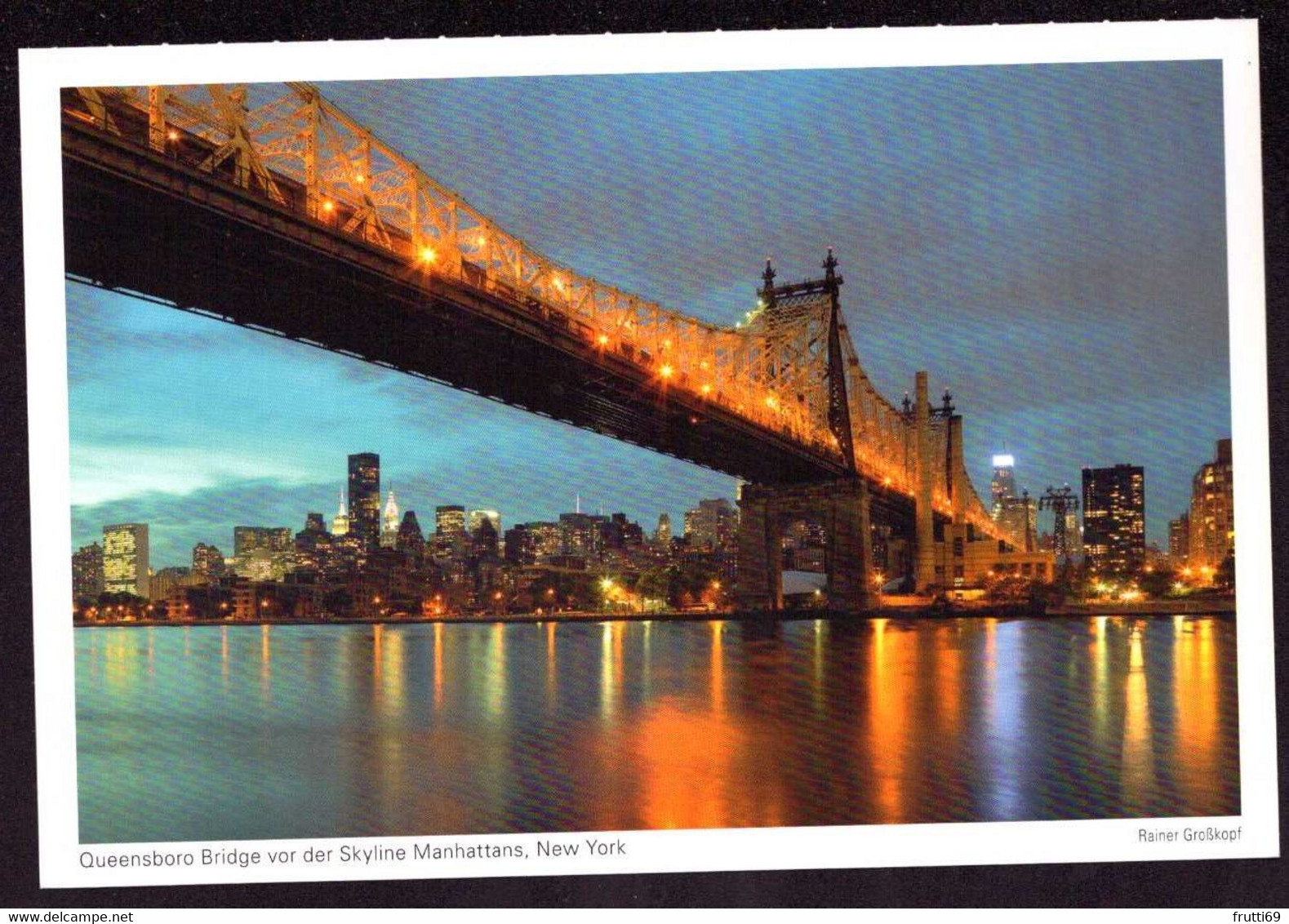 AK 001060 USA - New York City - Queensboro Bridge Vor Der Skyline Manhattans - Ponti E Gallerie