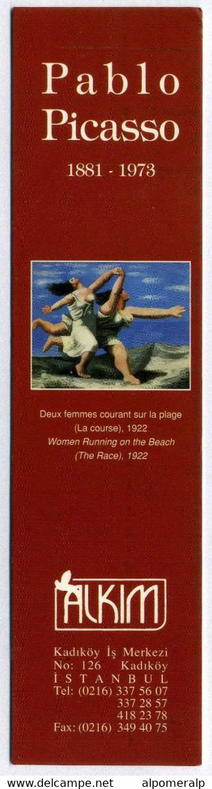 Bookmark / Marque-page PABLO PICASSO "Deux Femmes Courant Sur La Plage / Women Running On The Beach, 1922" Ref #545 - Bookmarks
