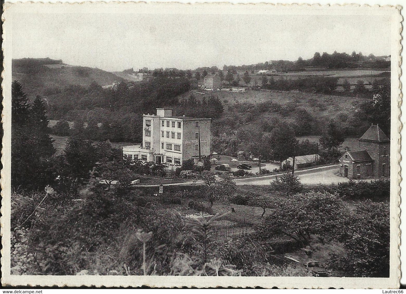 EREZEE - Hôtel De La Clairière Dans Le Val De L'Aisne 1939 - Erezee