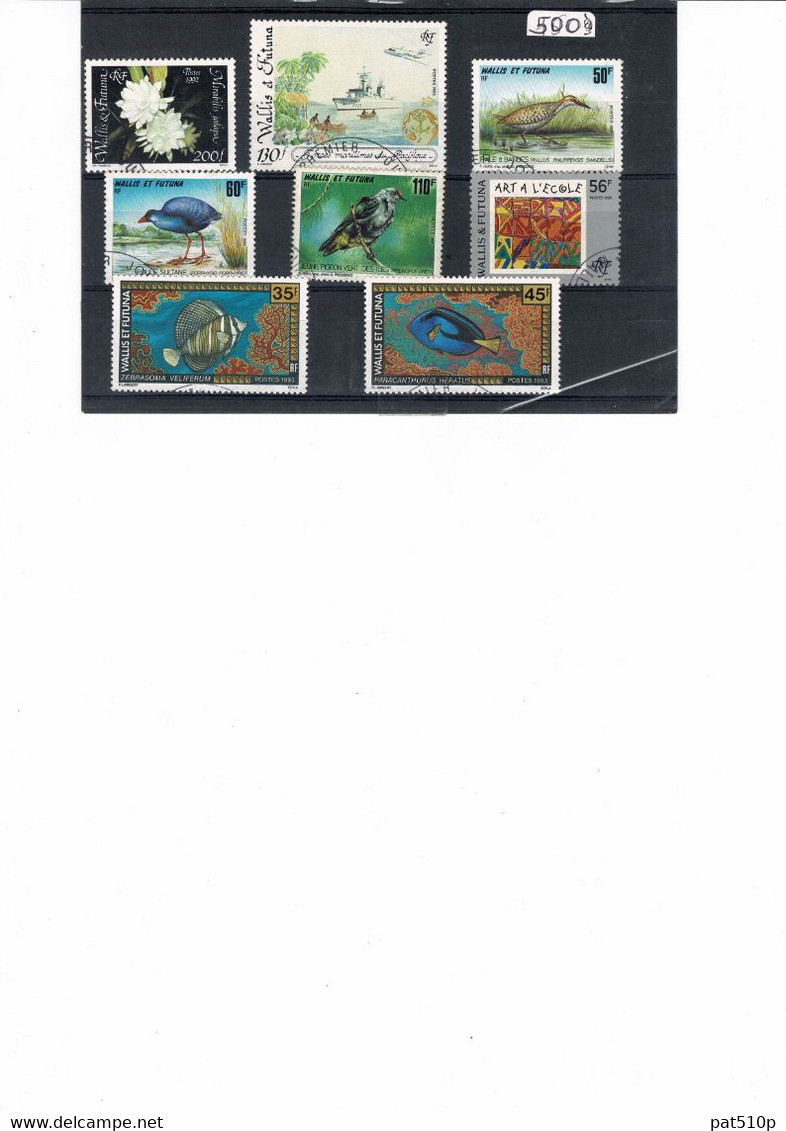 WALLIS FUTUNA Lot 1992 1993 - Used Stamps