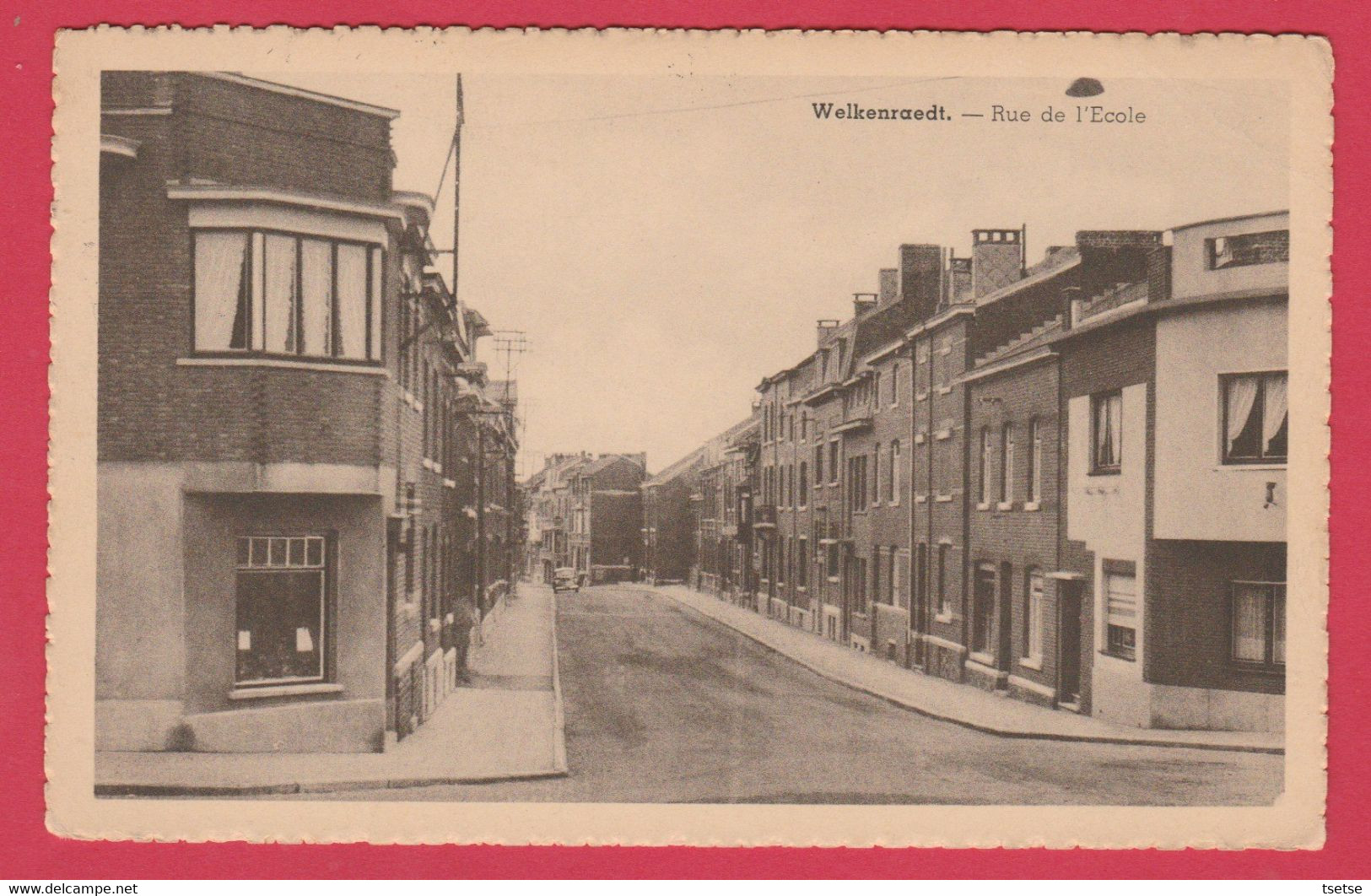 Welkenraedt - Rue Des Ecoles -1952 ( Voir Verso ) - Welkenraedt