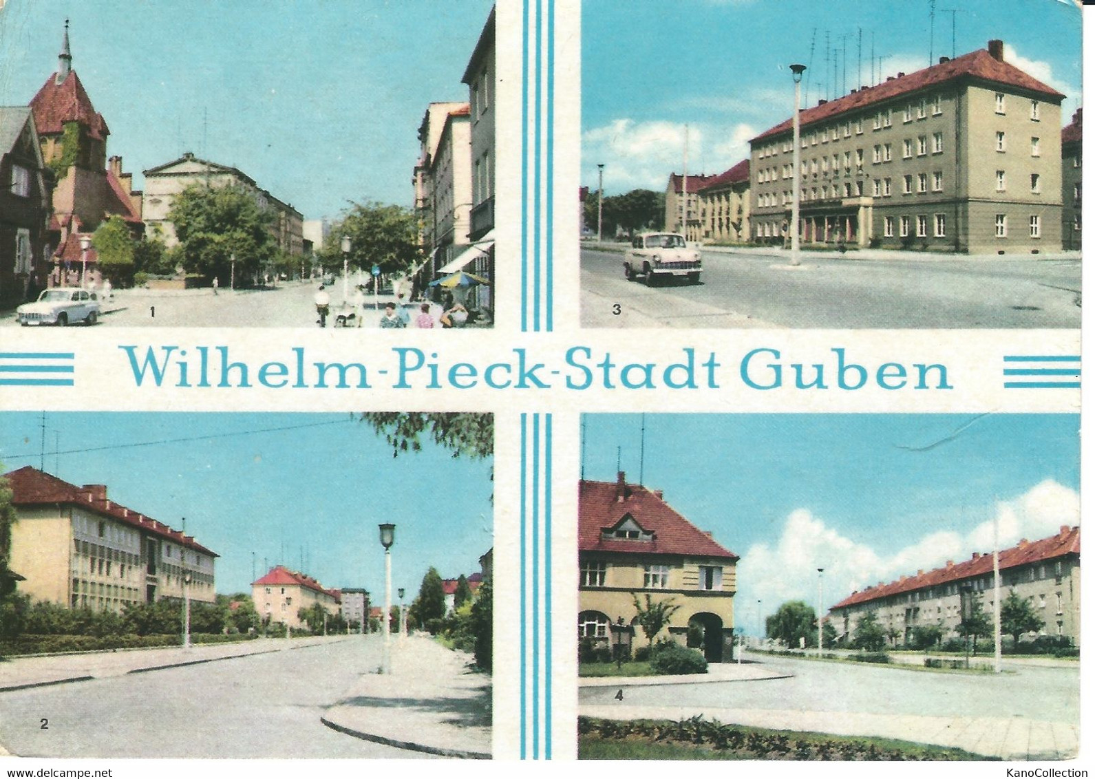 Wilhelm-Pieck Stadt Guben, Gelaufen 1966 - Guben