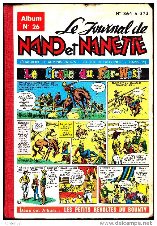 NANO Et NANETTE - Album N° 26 - ( N° 364 à 373 ) - ( 1964 ) . - Andere Magazine