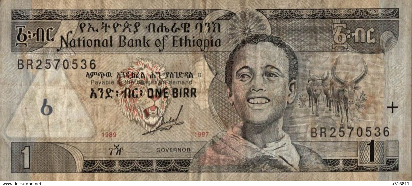 Billet De Banque ETHIOPIA - Other - Oceania