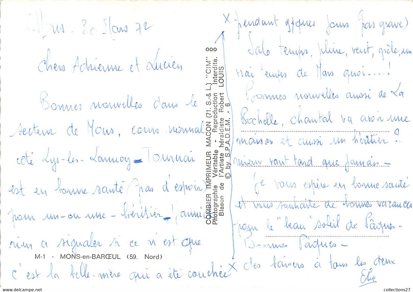 59-MONS-EN-BAROEUL- MULTIVUES - Other & Unclassified