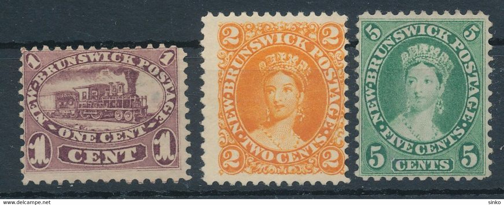 1860. New Brunswick - Unused Stamps