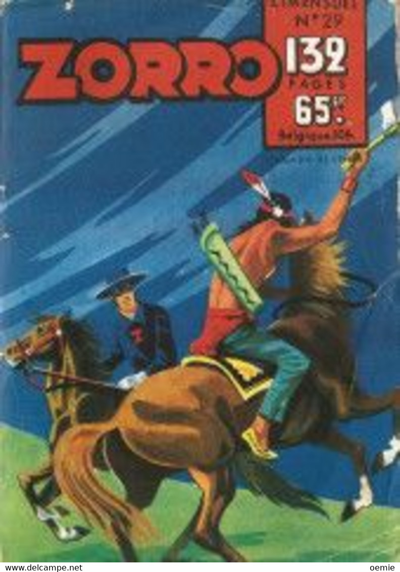 Zorro N° 29 L'heritiére Du Grand Ranch     ( 1957 ) - Zorro