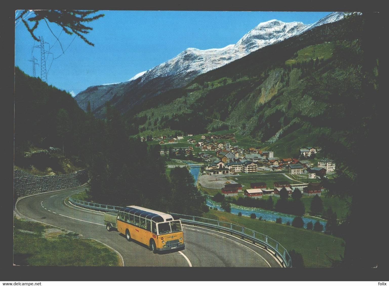 Saas-Grund - Simelihorn, Rothorn - Autobus - Saas-Grund