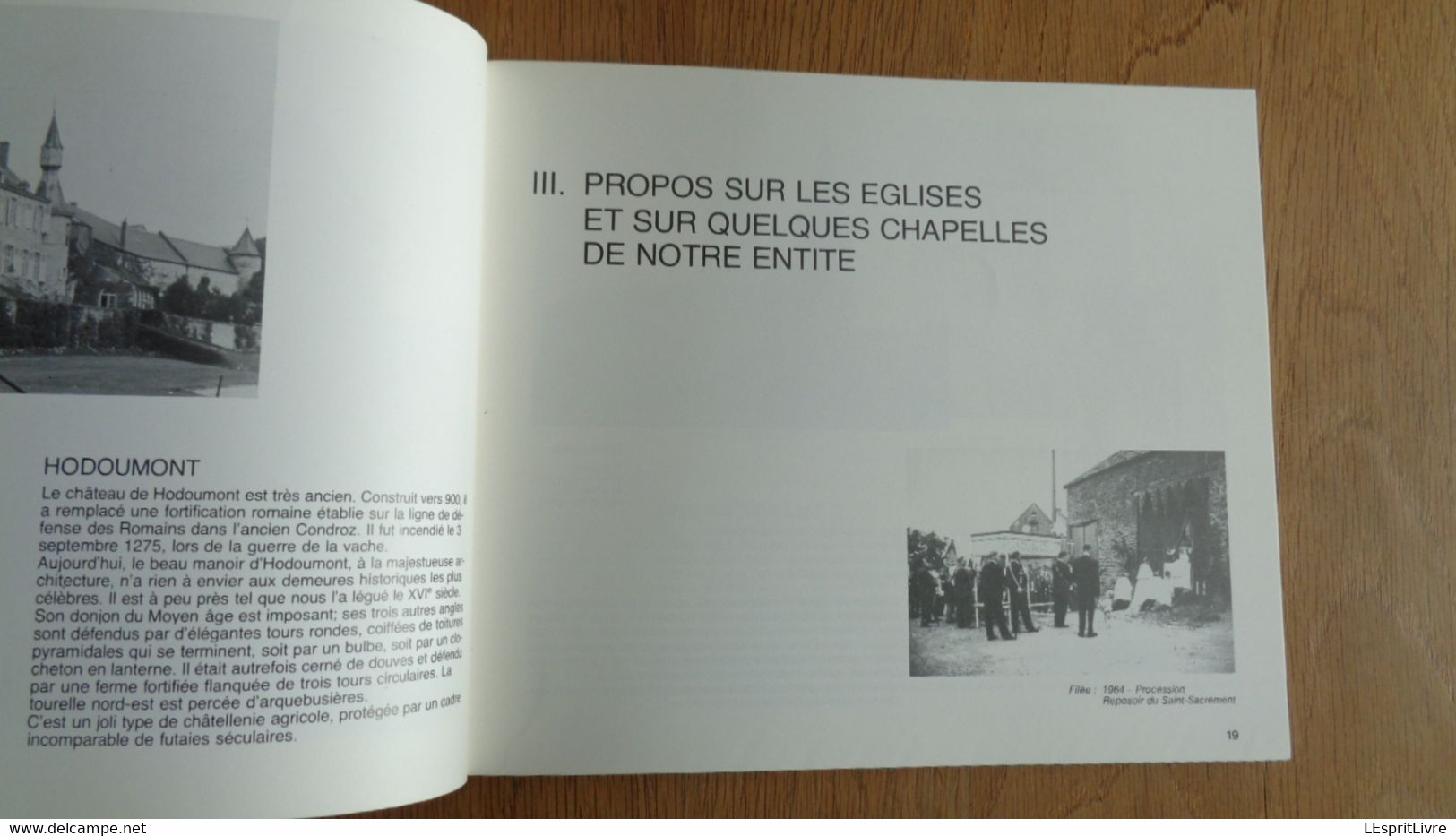 OHEY 150 Ans d' Indépendance Régionalisme Goesnes Evelette Wallay Resimont Houdomont Haillot Perwez Filée Condroz Derle