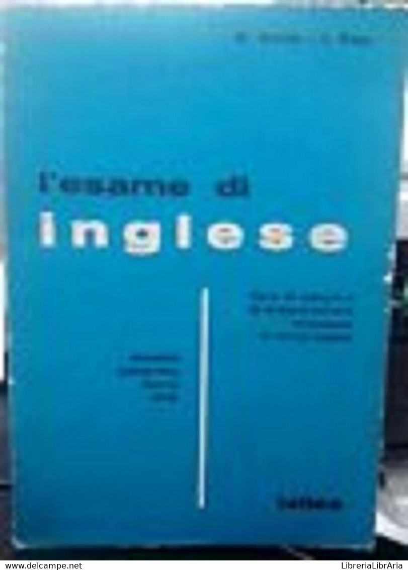 L’esame Di Inglese - R. Colie - 1970 - Cursos De Idiomas