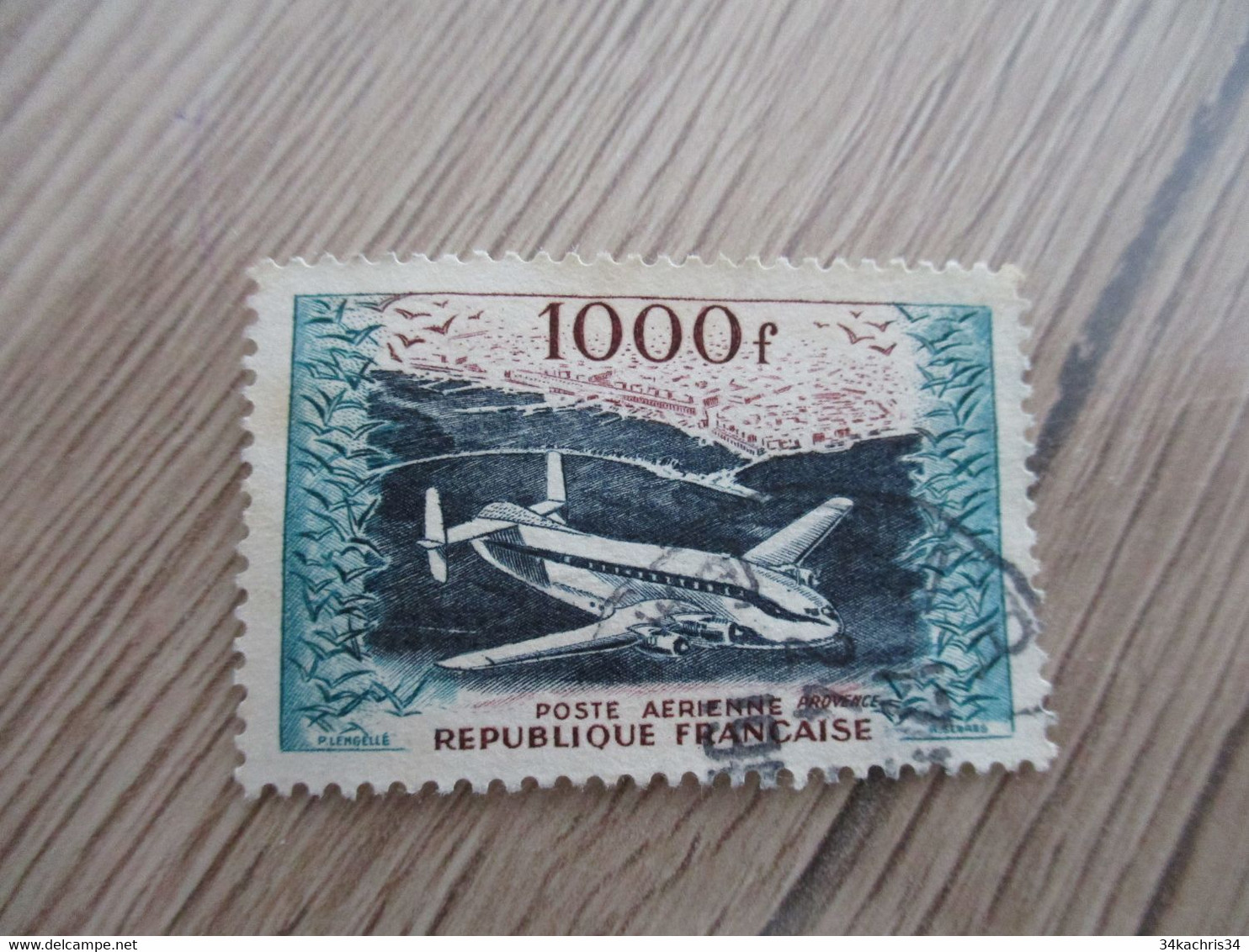 TP France PA N°33 Oblitéré - 1927-1959 Gebraucht