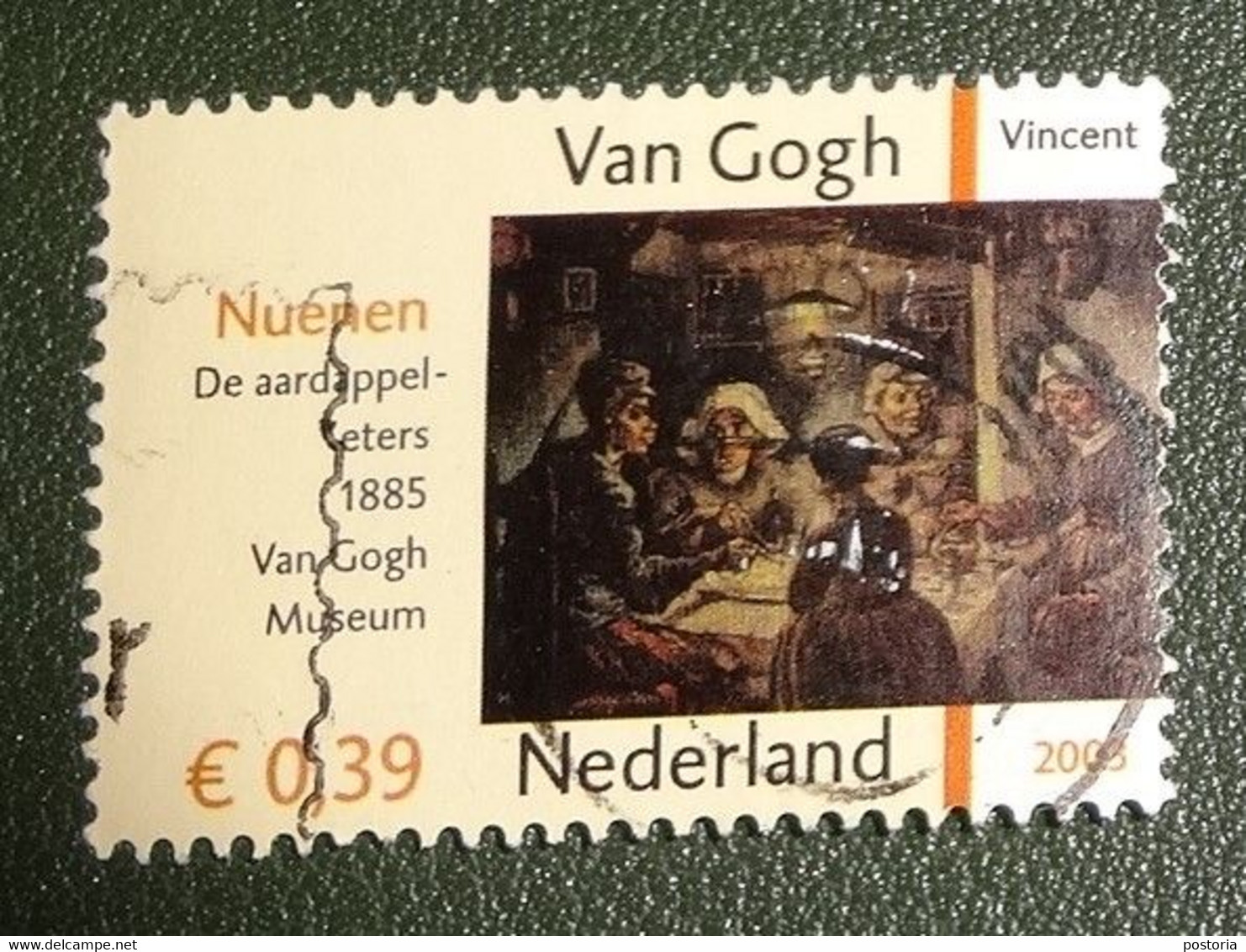 Nederland - NVPH - 2143 - 2003 - Gebruikt - Cancelled - Vincent Van Gogh - Aardappeleters - Usati