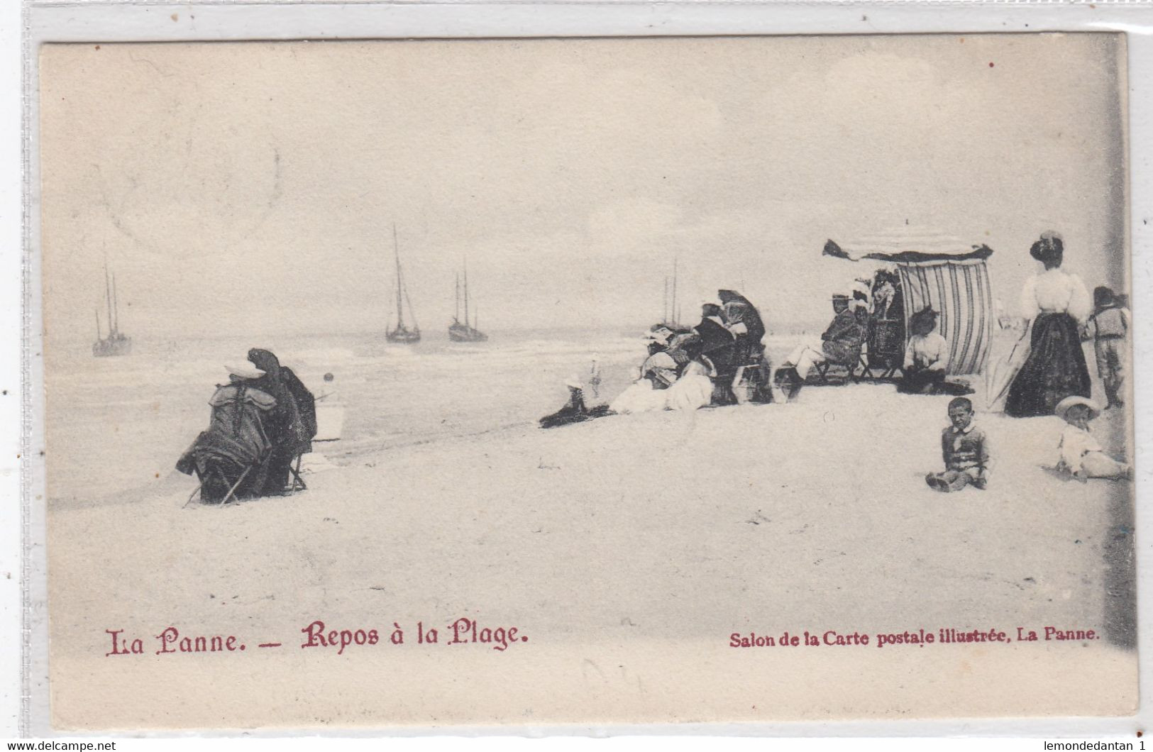 La Panne. Repos à La Plage. - De Panne