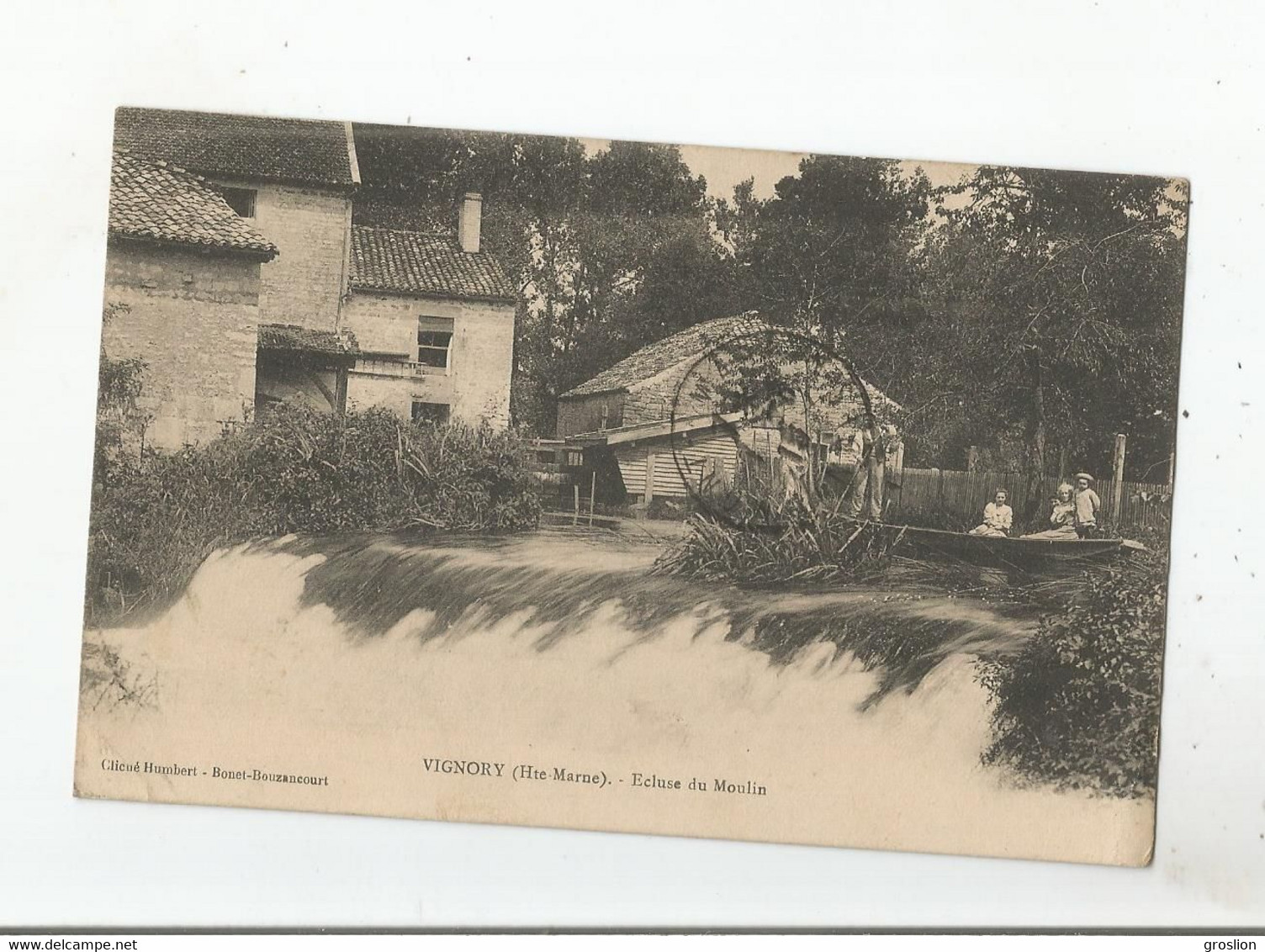 VIGNORY (HAUTE MARNE) ECLUSE DU MOULIN 1915 - Vignory