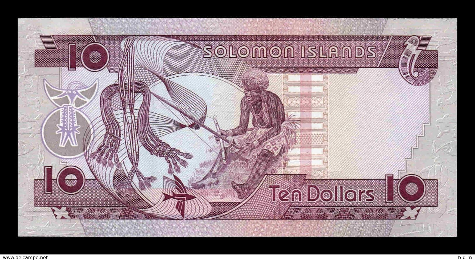 Islas Salomón Solomon 10 Dollars 1986 Pick 15 SC UNC - Solomon Islands