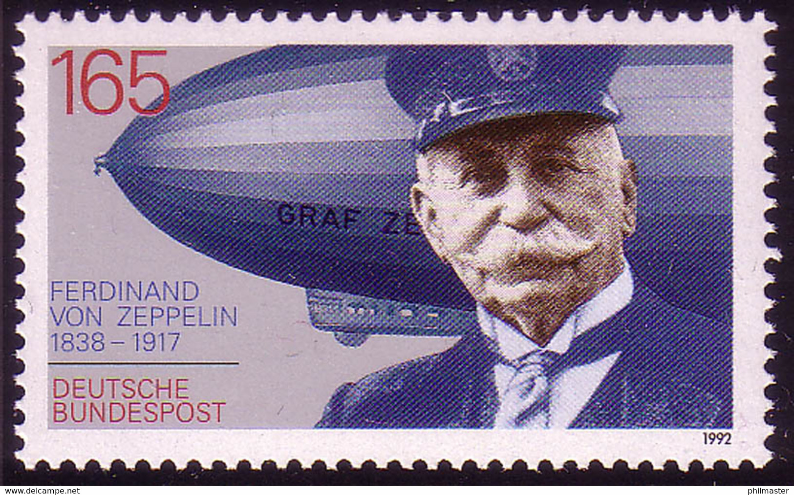 1597 Ferdinand Graf Von Zeppelin ** - Other & Unclassified