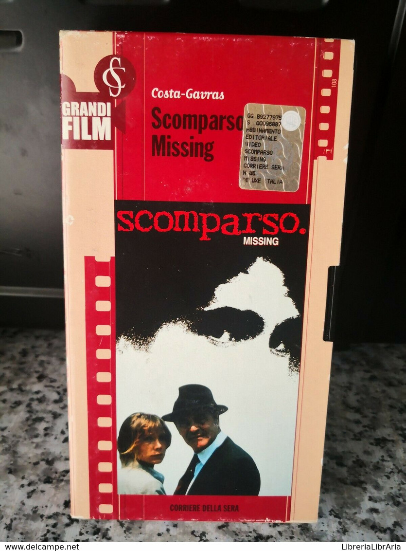 Scomparso Missing Vhs - 1982 - Corriere Della Sera -F - Colecciones