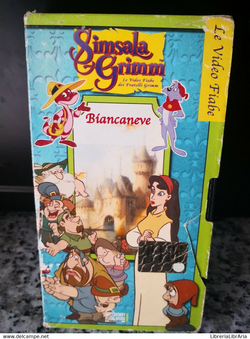 Biancaneve - Vhs - Simsala Grimm - 2002 - F - Lotti E Collezioni