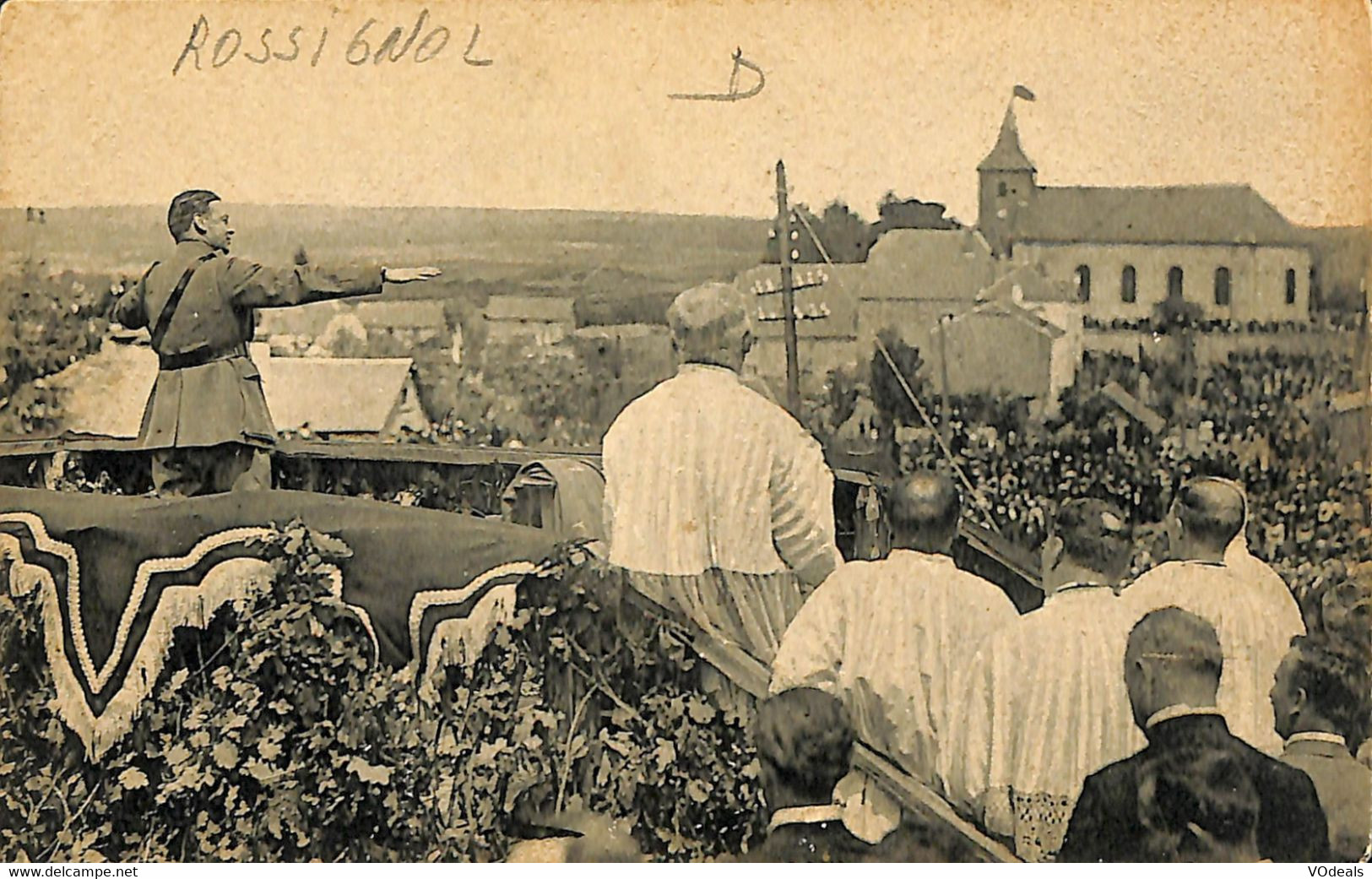 035 004 - CPA - Belgique - Rossignol - Manifestation Patriotique Des 18 Et 19 Juillet 1920 - Arlon