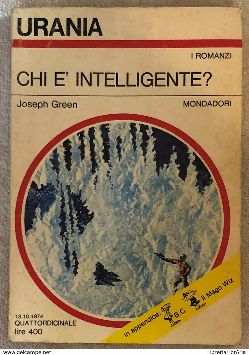 Chi è Intelligente? Di Joseph Green,  1974,  Mondadori - Sci-Fi & Fantasy