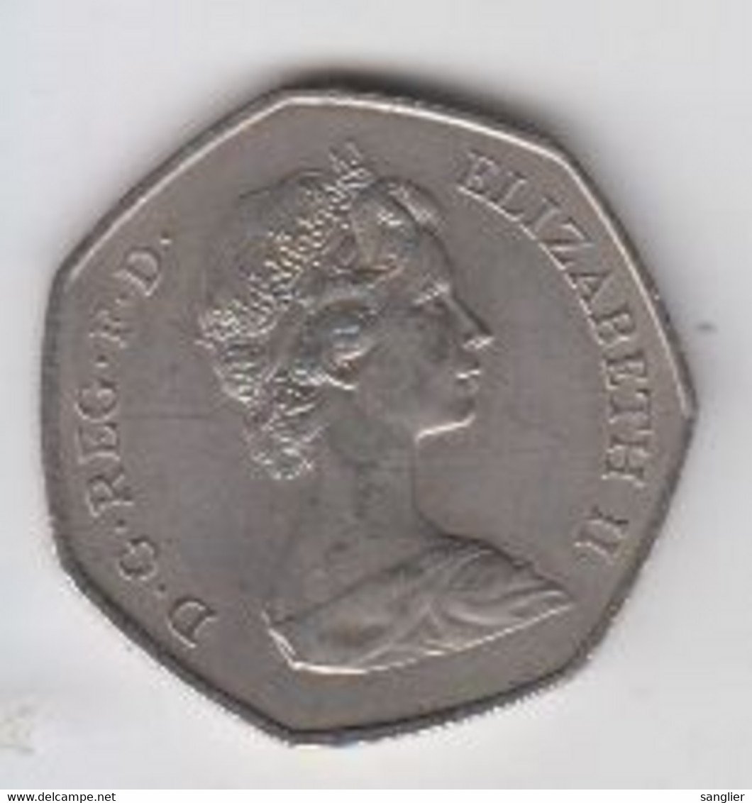 50 PENCE 1973 TTB+/SUP - 50 Pence