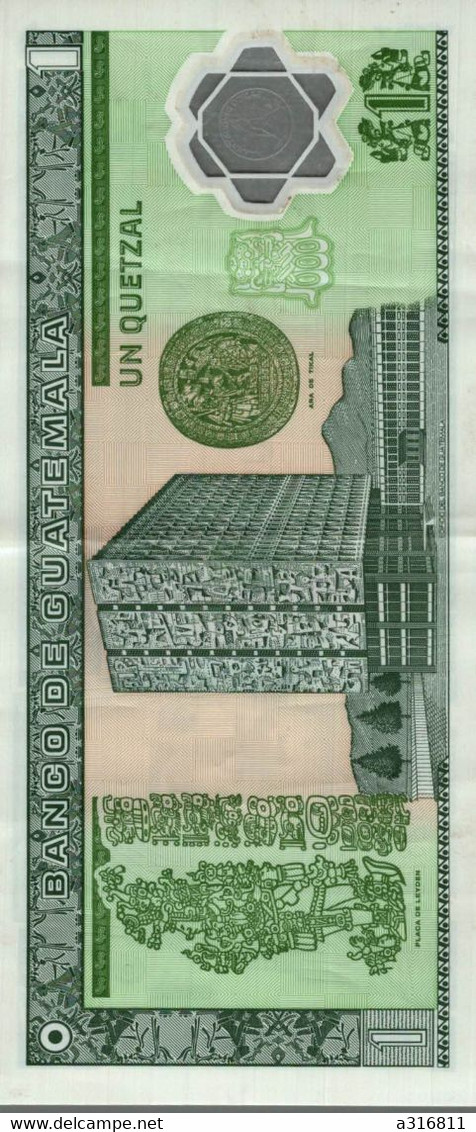 BILLET GUATEMALA - Guatemala