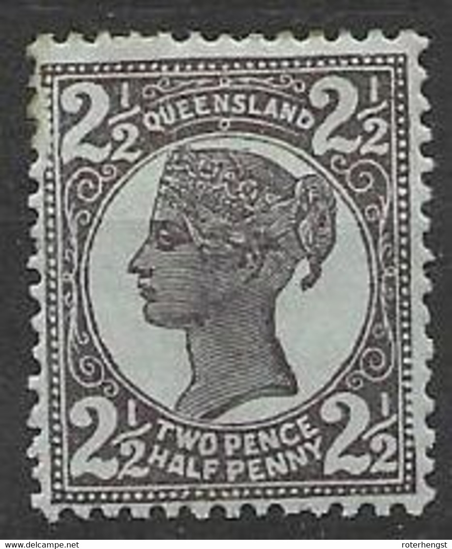 Australia Queensland Mint High Hinged * 15 Euros 1897 For 10% - Neufs