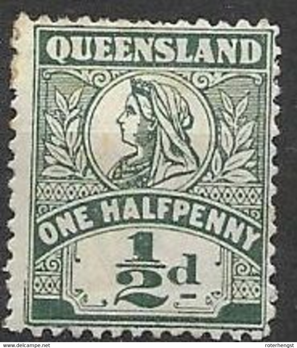 Australia Queensland Mint High Hinged * 3,2 Euros 1899 For About 10% - Mint Stamps