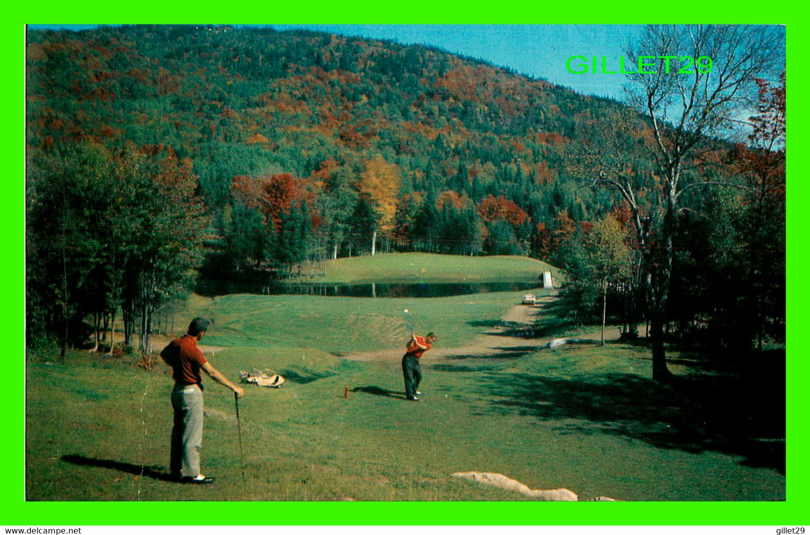 LAC BEAUPORT, QUÉBEC - MANOIR SAINT-CASTIN - CLUB DE GOLF TROU No 12 - LEGARE & KEDL LTÉE - - Québec - Beauport