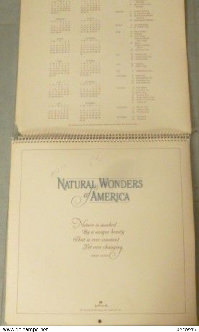 Natural Wonders Of AMERICA : 1983.84 - Grand Format : 1981-90