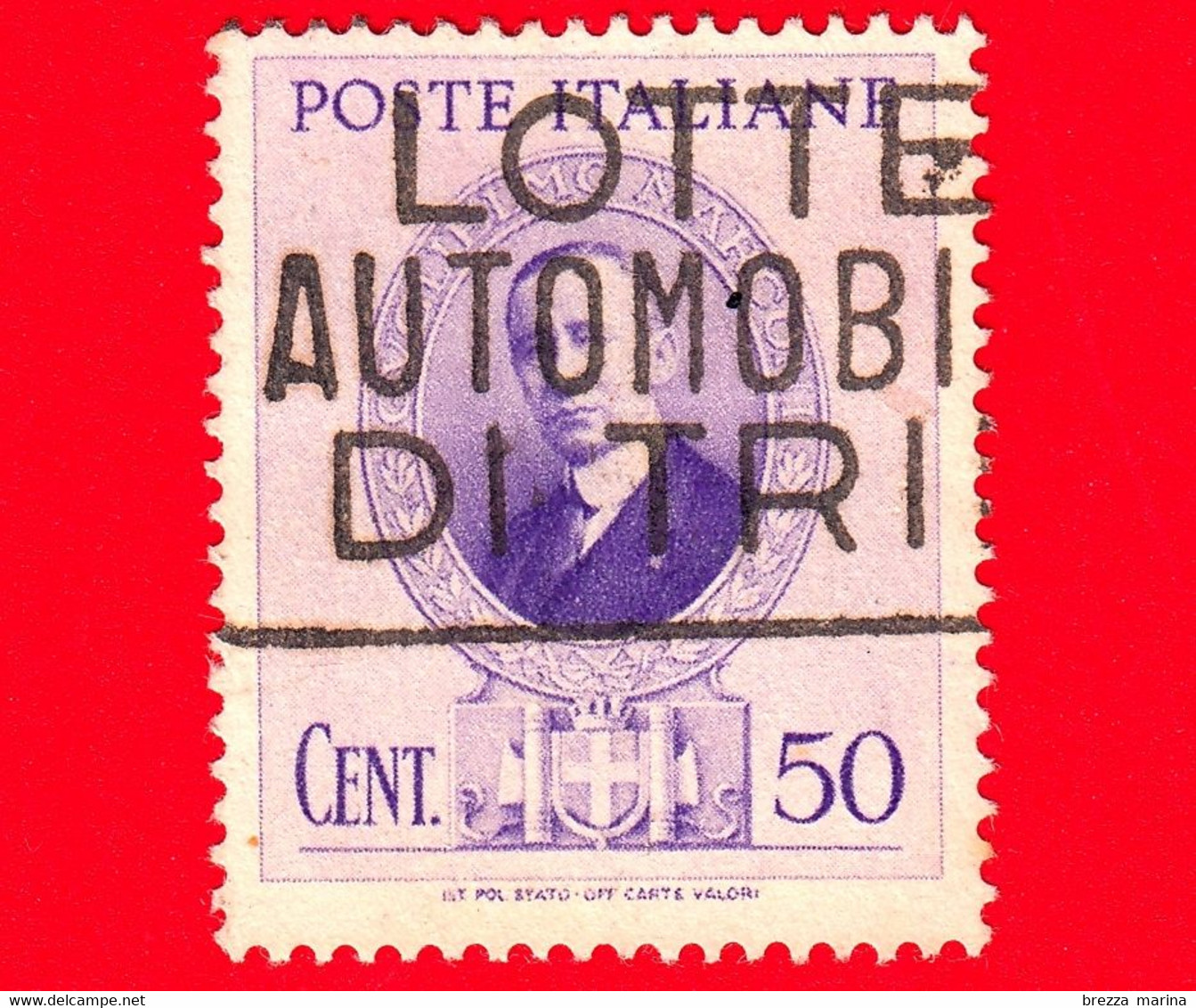 ITALIA - Usato - 1938 - Celebrativo Di Guglielmo Marconi - Ritratto - 50 C. - Oblitérés