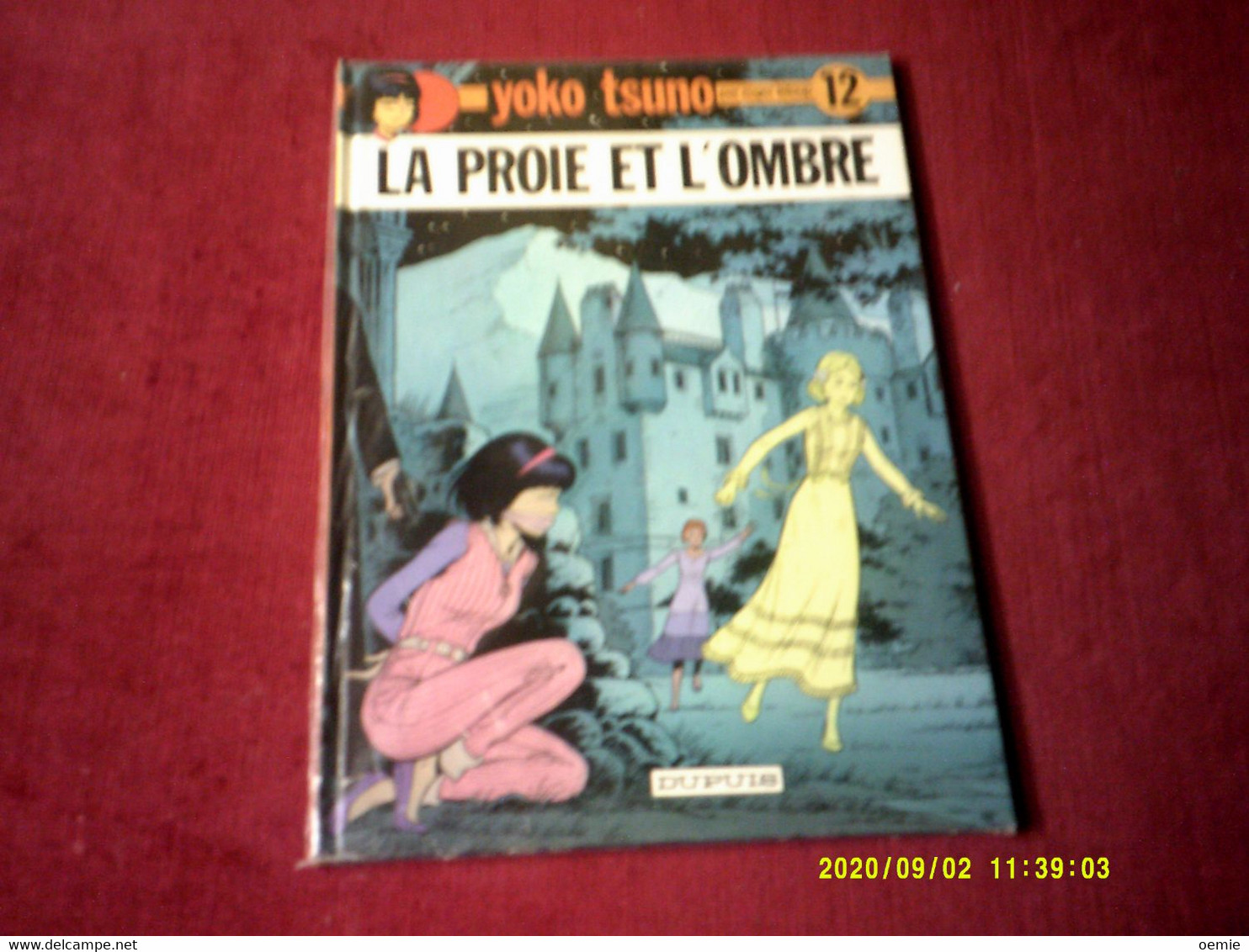 YOKO TSUNO  N° 12  LA PROIE ET L'OMBRE  /// 17 TITRES AU VERSO - Yoko Tsuno